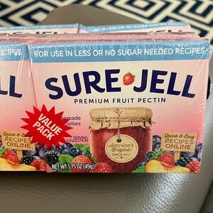 Four Sure-Jell Premium Fruit Pectin Pack